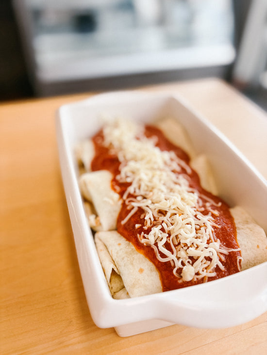 *Fresh* Beef Enchiladas