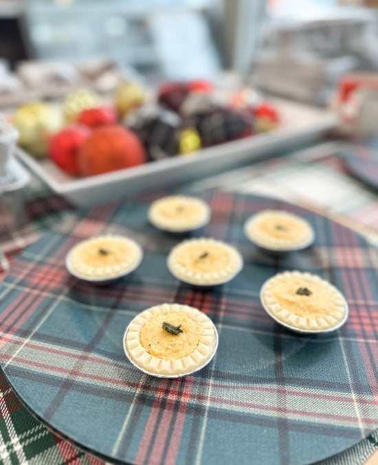 Mini Butternut Squash & Sage Tarts