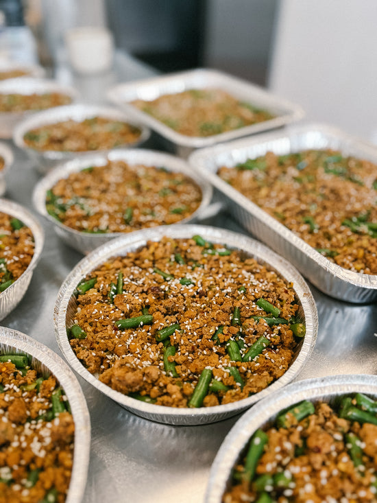 Szechuan Pork & Green Bean Bake