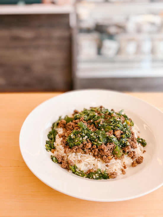 *Fresh* Chimichurri Beef Bowl