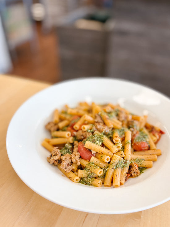 *Fresh* Italian Sausage, White Wine & Cherry Tomato Protein Pasta