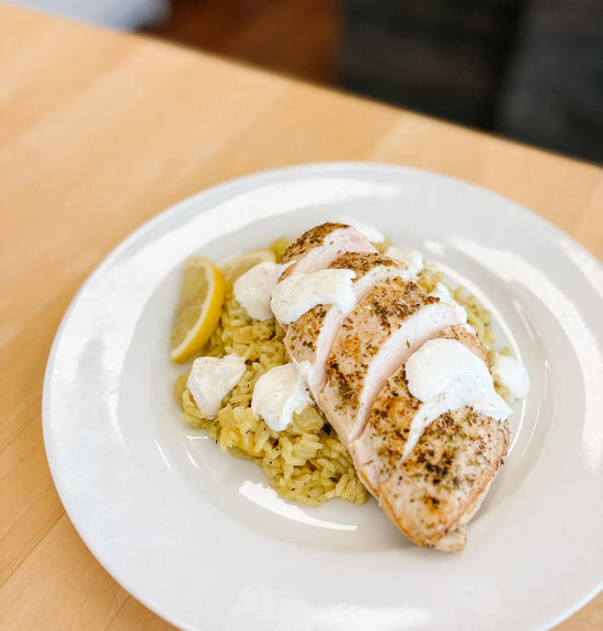 *Fresh* Luscious Lemon Chicken & Rice