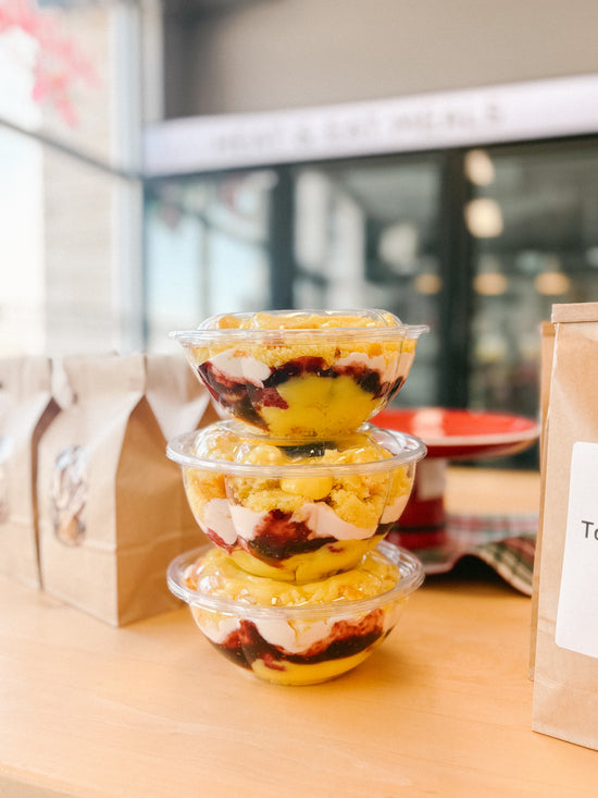 Lemon Raspberry Trifle