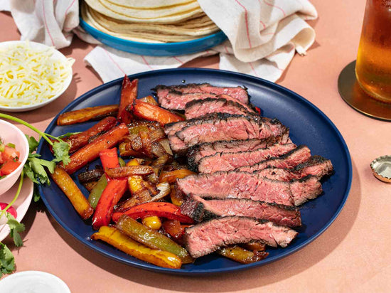 *Fresh* Grilled Steak Fajitas