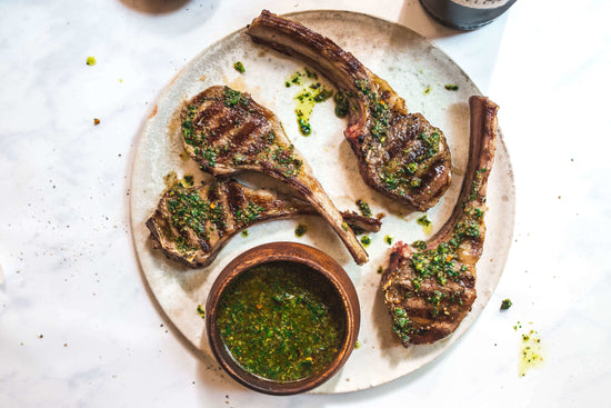 Lamb Chops with Chimichurri