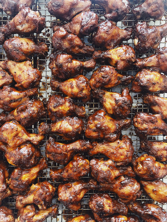 Sweet and Smoky Beer Wings